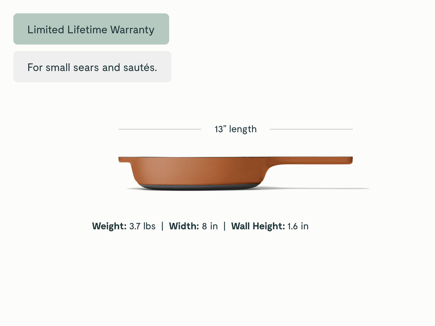 Cast Iron 8 inch Skillet