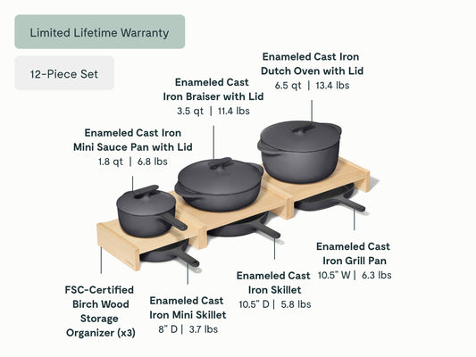 Enameled Cast Iron & Minis Set