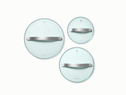 Glass Lid Set of 3