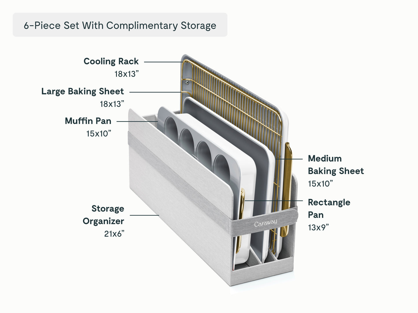 Half Bakeware Set