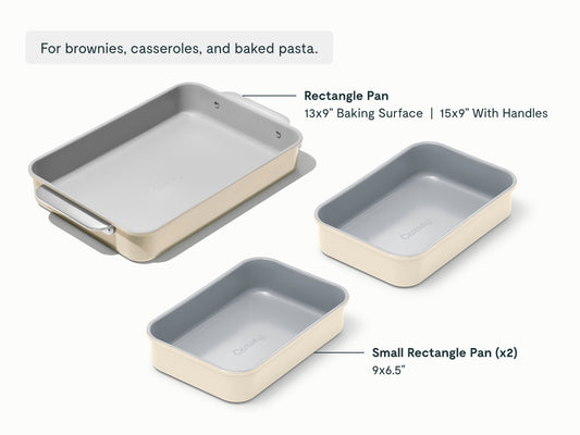 Rectangle Pan Trio