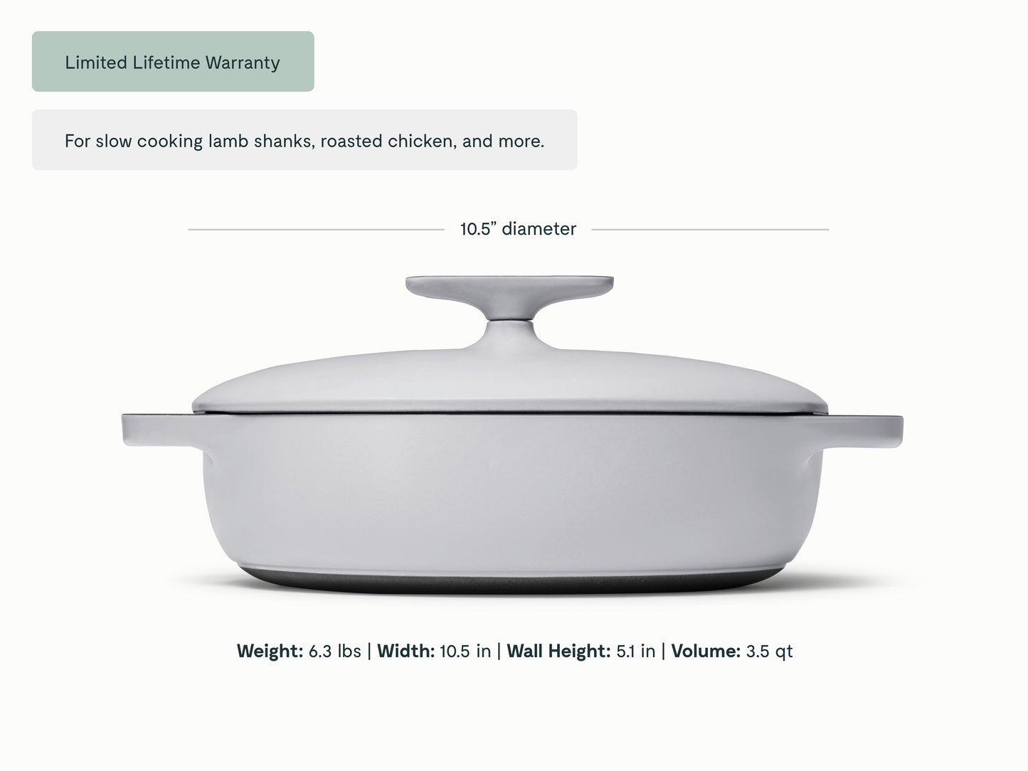 Cast Iron Braiser