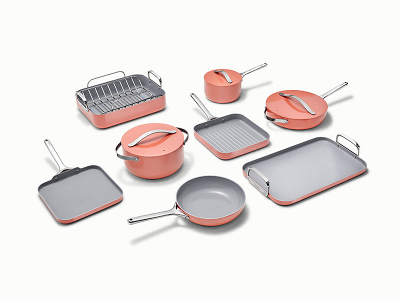 Ceramic-Coated Cookware Bundle