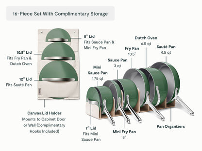 Full Ceramic Cookware Bundle