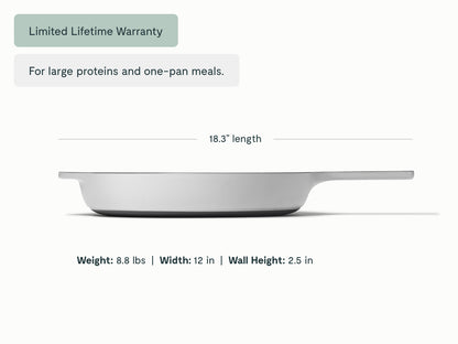 Cast Iron 12 inch Skillet