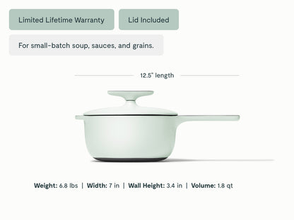 Cast Iron Mini Sauce with Lid