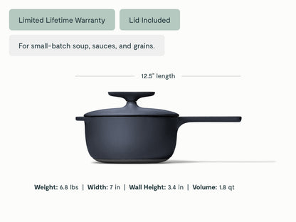Cast Iron Mini Sauce with Lid