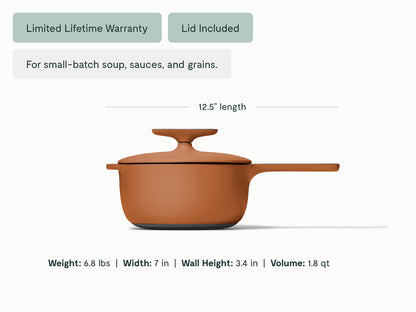 Cast Iron Mini Sauce with Lid
