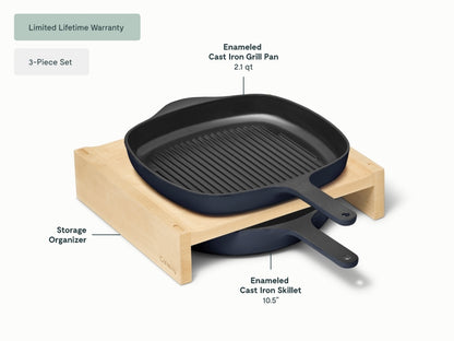 Skillet & Grill Pan Duo