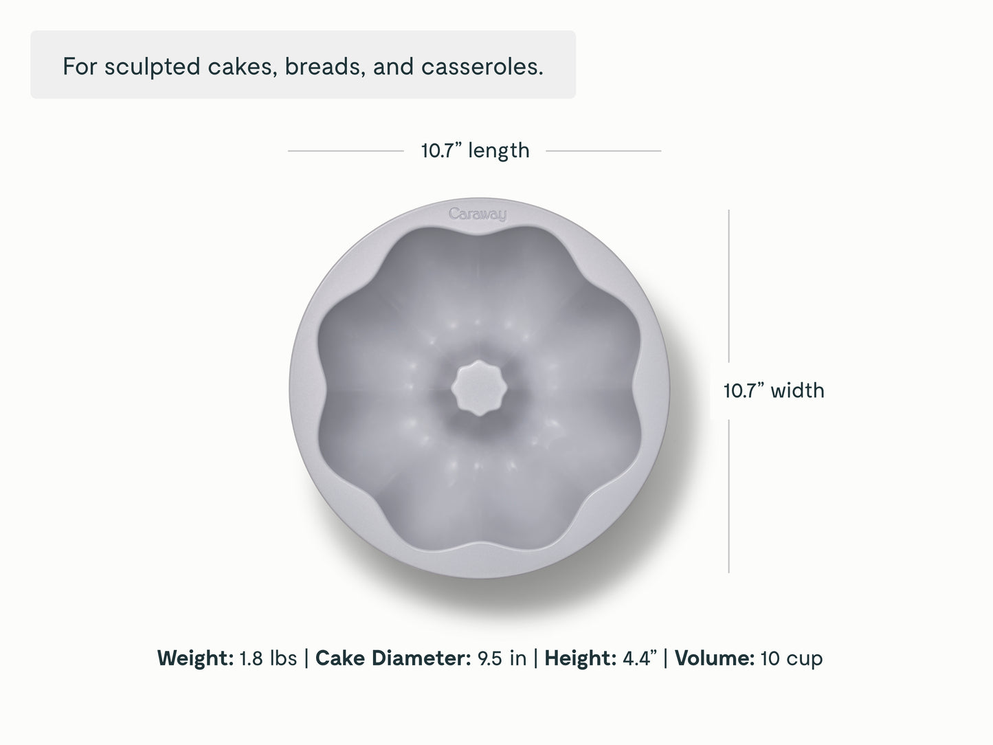 Fluted Cake Pan