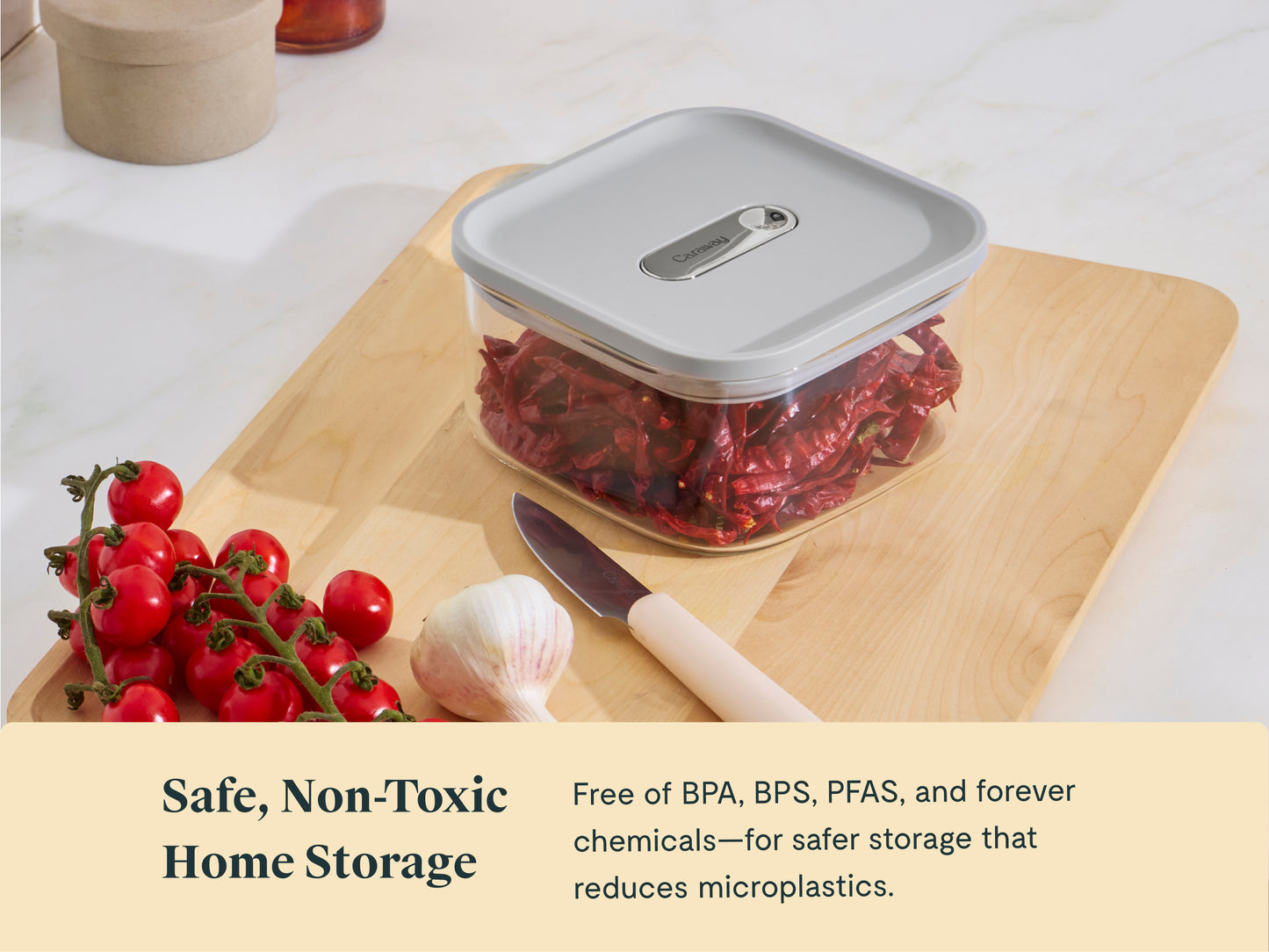 1 L Small Glass Airtight Container