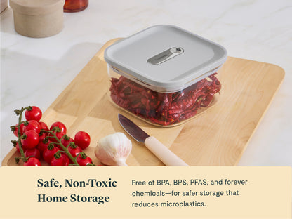 1 L Small Glass Airtight Container