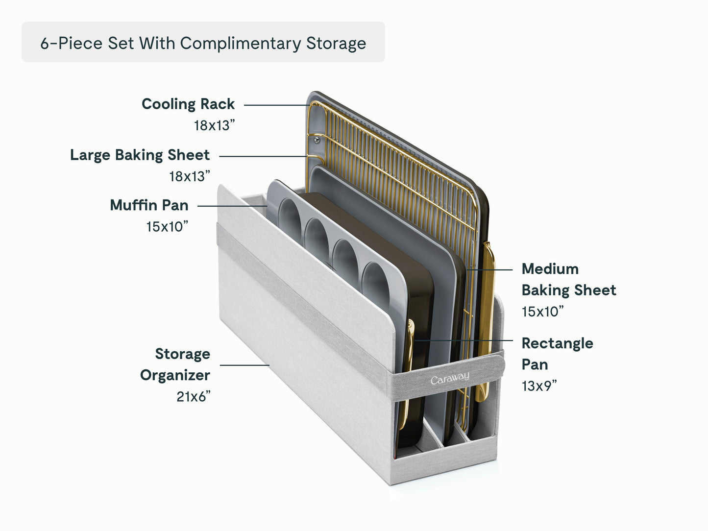 Half Bakeware Set