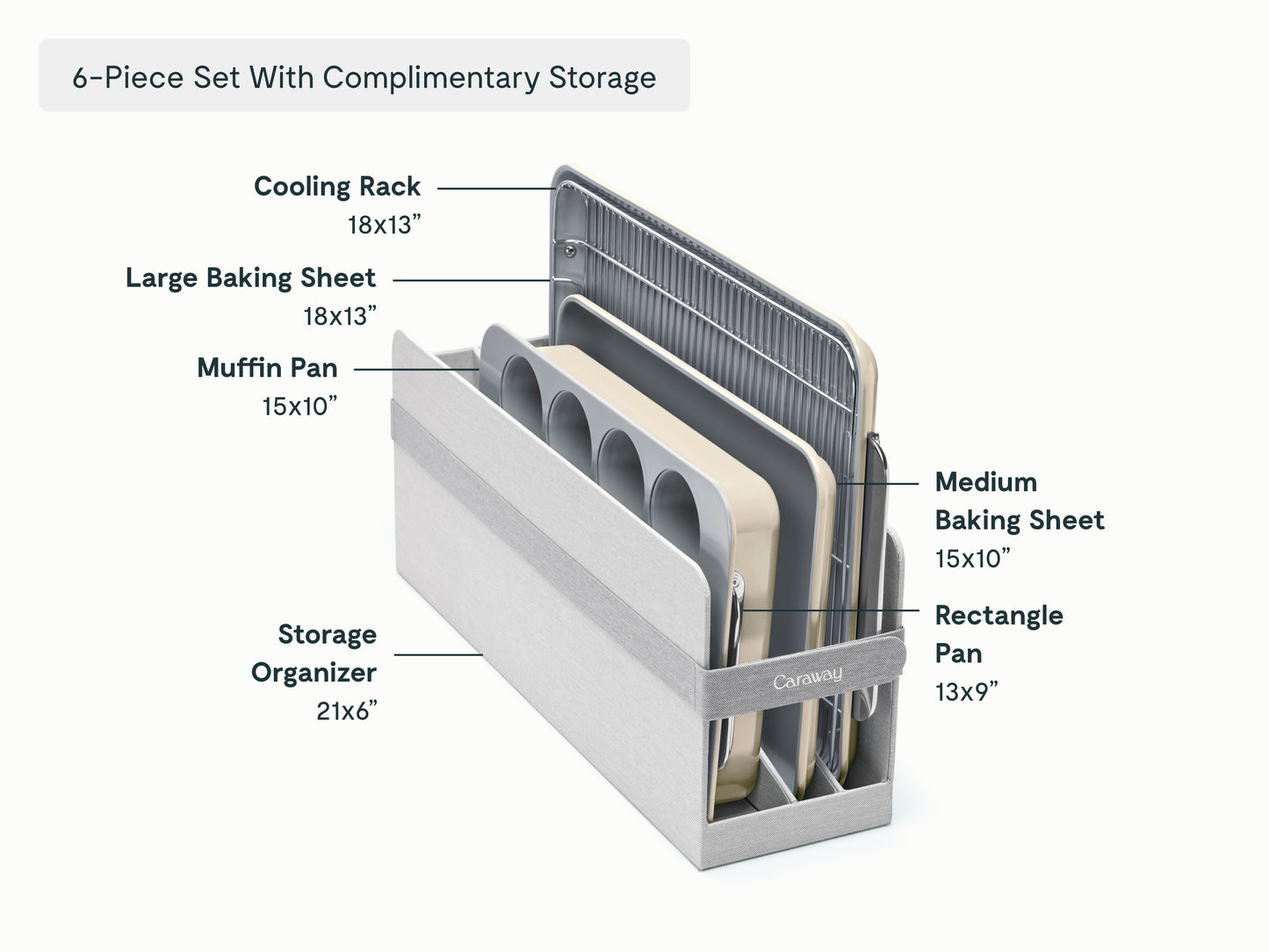 Half Bakeware Set