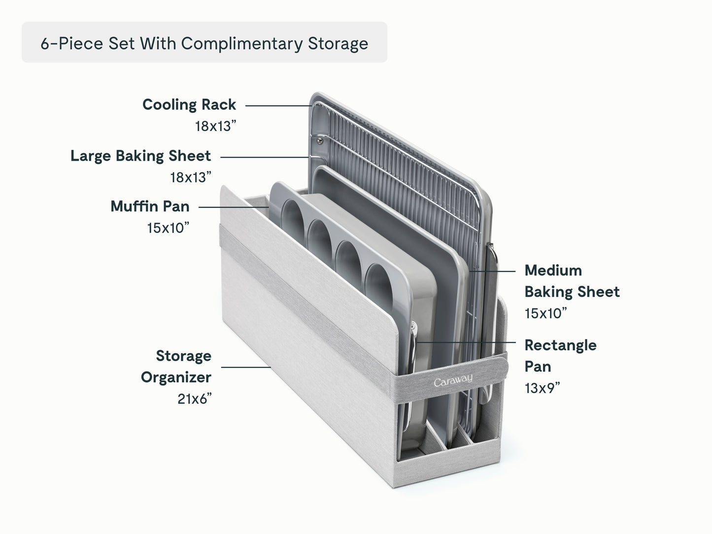 Half Bakeware Set