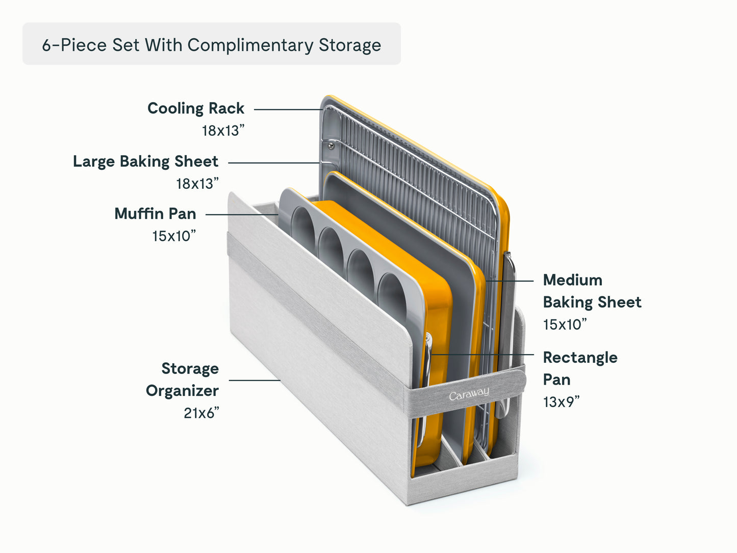Half Bakeware Set
