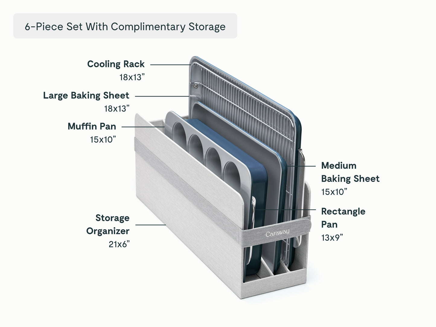 Half Bakeware Set
