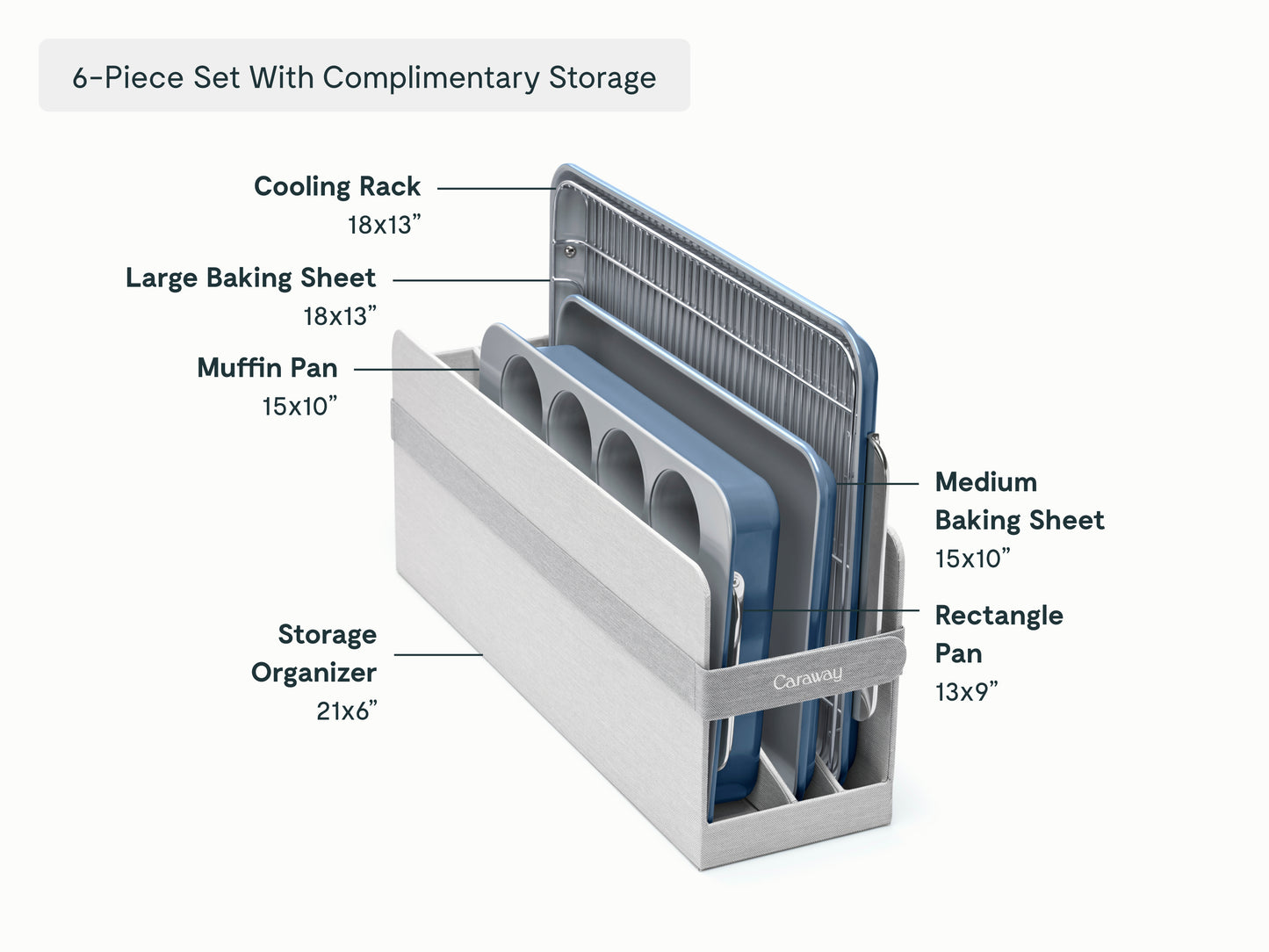 Half Bakeware Set