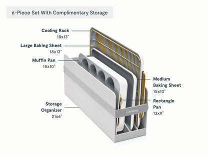 Half Bakeware Set