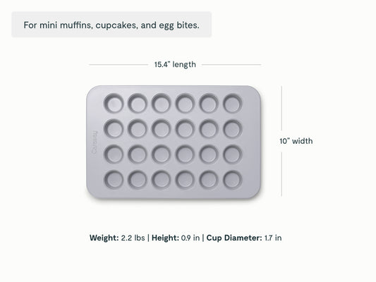 24 Cup Mini Muffin Pan