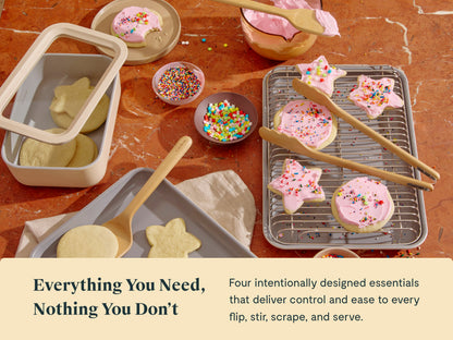 4 Piece Mini Utensil Set