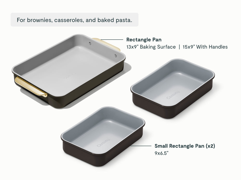 Rectangle Pan Trio