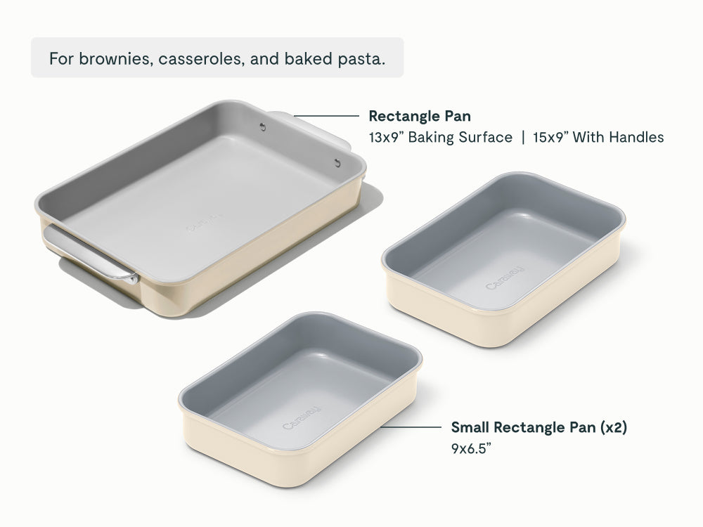 Rectangle Pan Trio