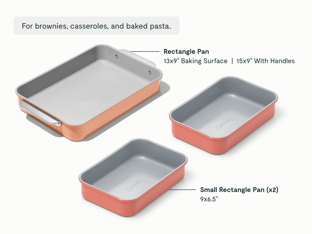 Rectangle Pan Trio