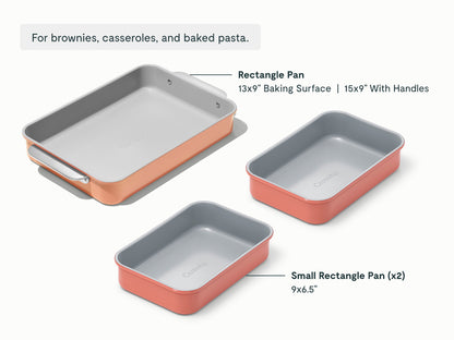 Rectangle Pan Trio
