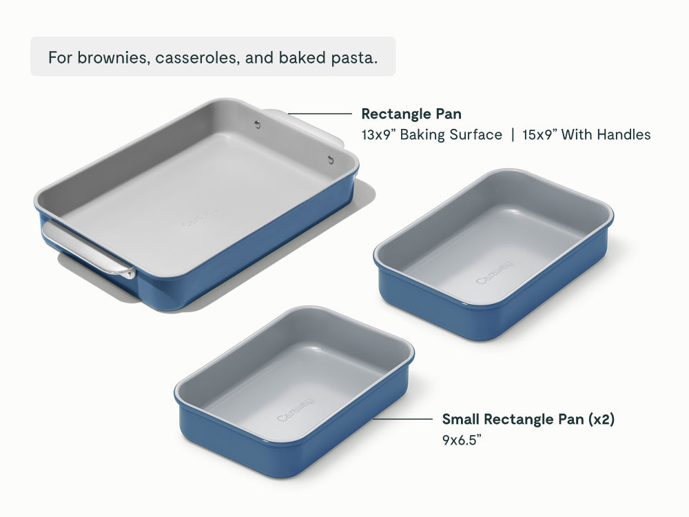Rectangle Pan Trio