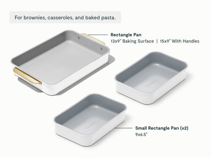 Rectangle Pan Trio