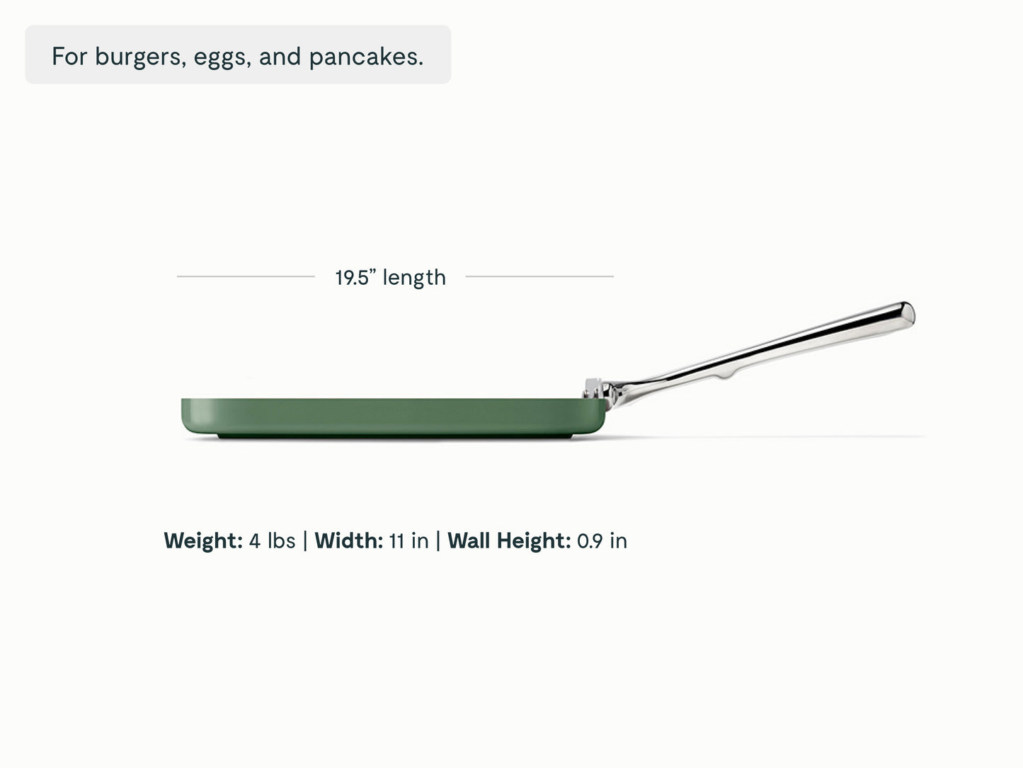 Square Griddle Pan