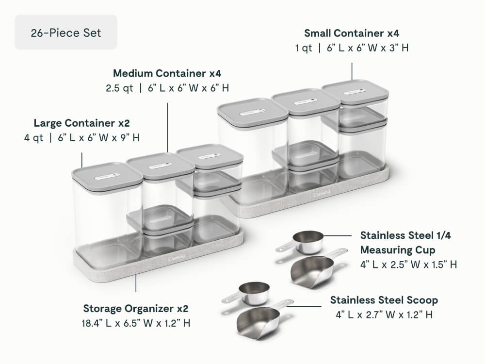 Ultimate Glass Airtight Storage Set