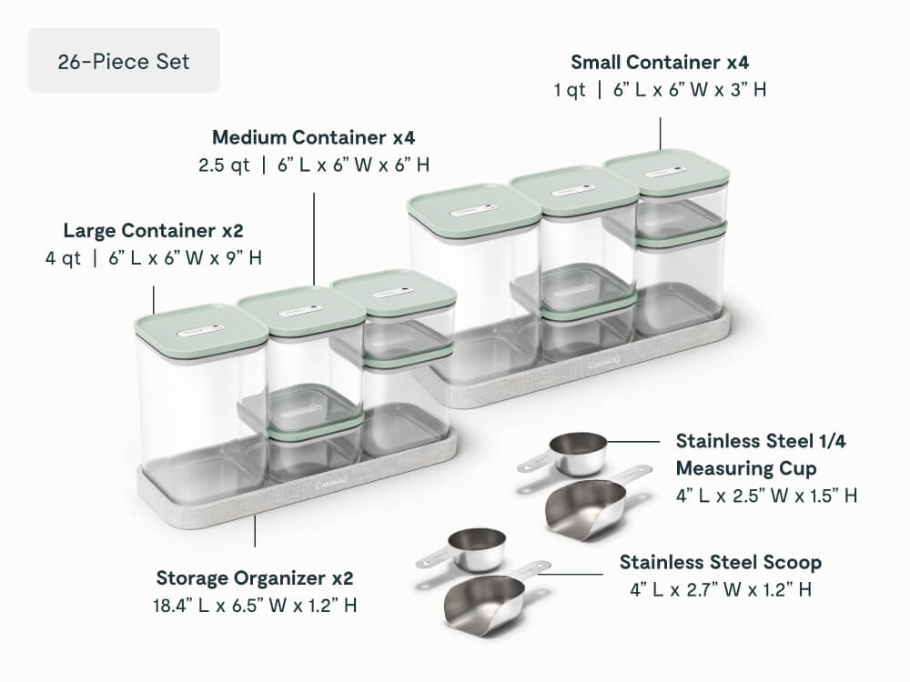 Ultimate Glass Airtight Storage Set